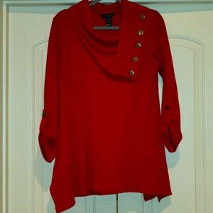 Ali Miles Cowl neck tunic sweater